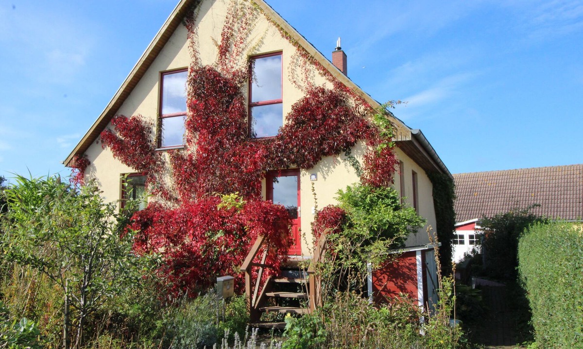 Schwarbe House | Organic vacation home, 3sleepR, 2 BathR, natural garden, sauna, WLAN, dogs allow