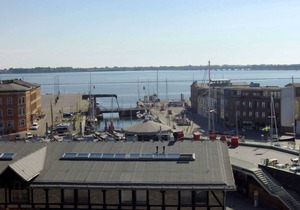 Lodging 4 with French. Balcony / house roof terrace - Gohr apartments in Stralsund
