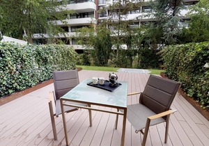 Luxury apartment 0.14 with terrace & parking space - close to the beach in Timmendorfer Strand in Timmendorfer Strand