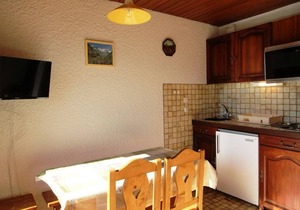 Studio cabin at the foot of the slopes with balcony and free parking, near shops - Auris en Oisans in Auris