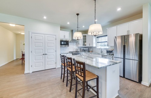 Bermuda House | Remote Work-Friendly Meadowville Landing Getaway