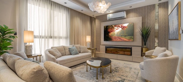 A comfortable 2 bedroom apartment in Al-Malqa in Riyadh