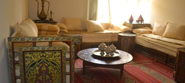 Accommodation decorated with Moroccan craftsmanship in Rabat