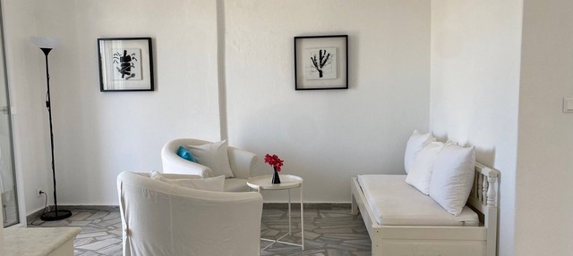 Agrikia Apartment 3 for 1–6 people, with a view of the sea, 300 meters from the beaches. in Aliki