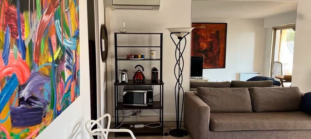 Apartment, Air-Conditioned, Ocean View, Large Pool, Locked Garage in Nice