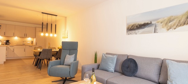 Auszeit Dorum - Strandnah mit Sauna und Balkon in Dorum-Neufeld