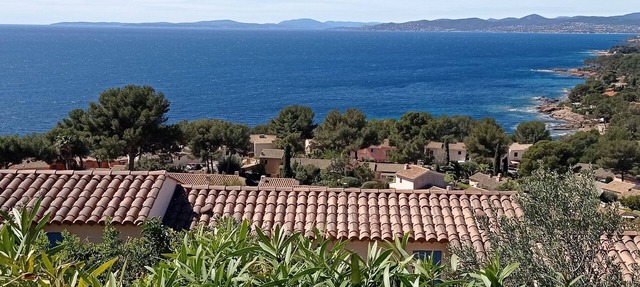 Bastidon - Panoramic sea view - Quiet - Beach-300m - Air-conditioning - Private pk in Saint-Raphaël