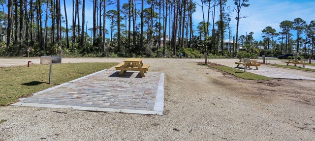 Bay Front Cape San Blas RV Site ~ Bay Destiny Lot 3 in Cape San Blas