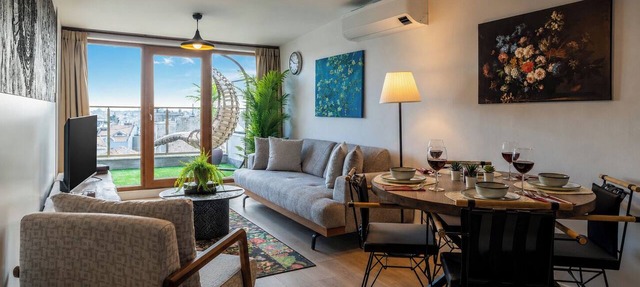 Bliss Apartment Huge Terrace& Bosphorus View in beyoglu