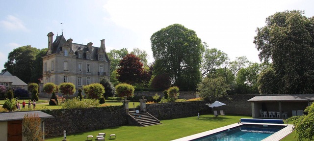 Château d'Argouges, Bayeux, Best D-Day Vacation Home with Heated Swimming Pool in Mosles