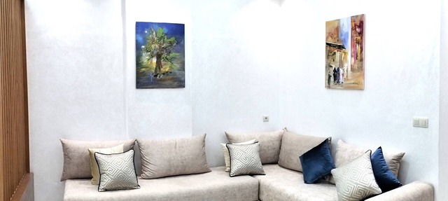 Charming 2-bedroom apartment in lovely Agadir with AC in Agadir