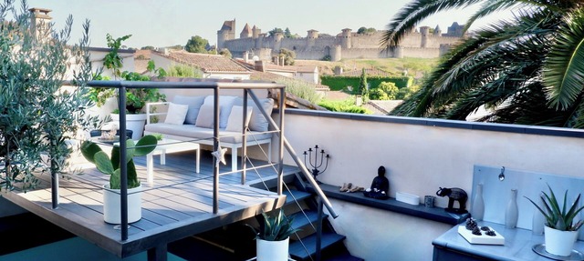 Charming 3-bedroom house with WiFi, AC in fabulous Carcassonne in Carcassonne