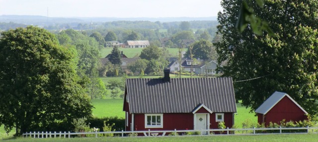 Charming Swedish red cottage on the countryside, near Båstad. in Laholm
