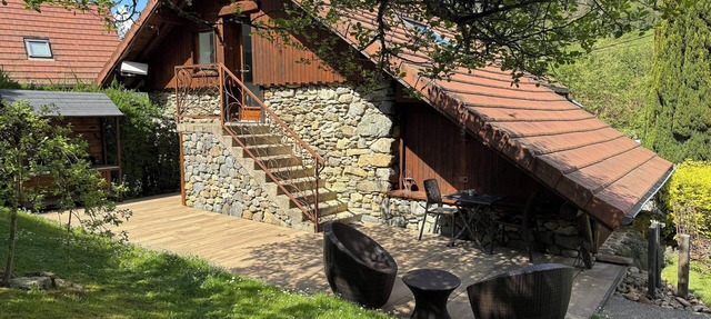cottage balcony belledonne near Grenoble in Saint-Mury-Monteymond