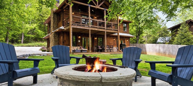 Creekside Vibes-Secluded-Firepit-Games in Mineral Bluff