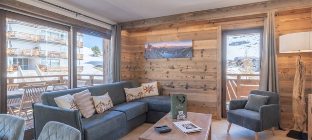 Elegant ski-in apartment - 6 guests in Huez