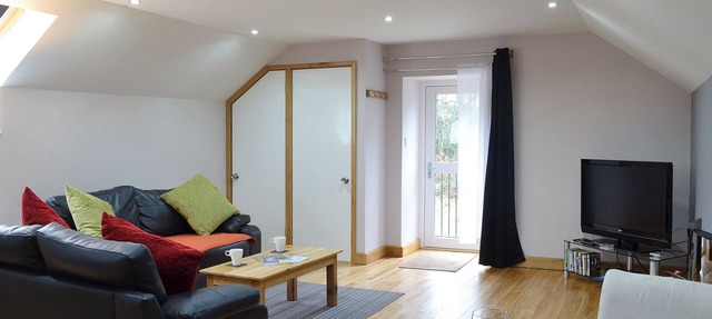 Enjoy a summer holiday or winter break at this tastefully decorated apartment. in Aberaeron