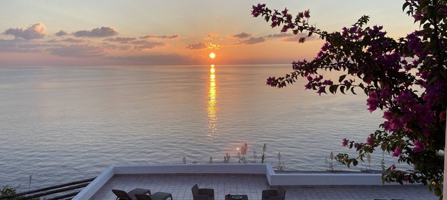 Eolian Villa "Mare" - Floating over the sea in lipari