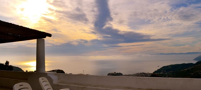Evocative and panoramic Aeolian villa on the Pianoconte hill. in Lipari