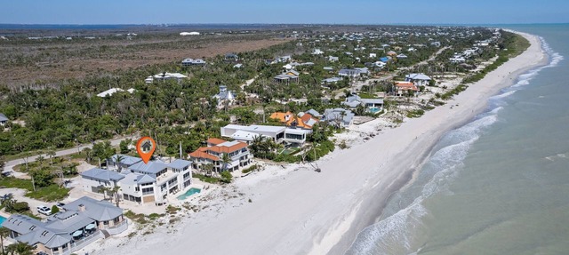 Executive Beachfront Residence on West Gulf Drive in Sanibel