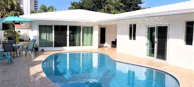 Go First Class at our Stunning Lauderdale Beachside Pool Home in Ft Lauderdale