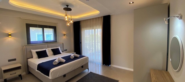 Gorgeous 4-bedroom villa with AC in tranquil Fethiye Villa Ezel Hanım in Muğla