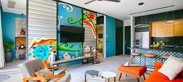 HGTV Loft | Rooftop Pool + Gym + Views + Bar in Puerto Vallarta