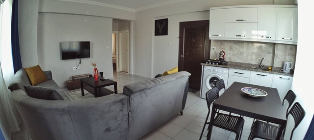 Home, apart, garden, beach , sea, in Antalya
