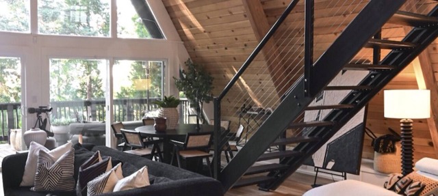 Iconic A-Frame Lake+Forest Views @trinityaframela in Lake Arrowhead