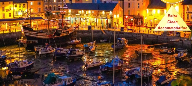 INSPIRING VIEWS & PLACE WITH FREE PARKING BY BEACH in Brixham