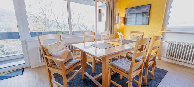 Light-flooded architect house in a quiet location FeWo "Yellow" in Edertal