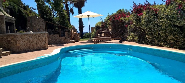 Luxury villa with private pool on the beach of Cala Caterina in Villasimius