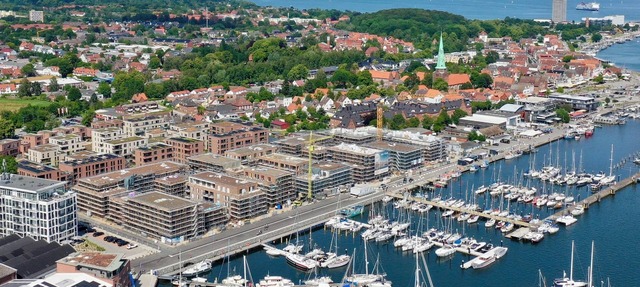 Modern apartment with sea view, balcony and garage in the heart of Travemünde in Lübeck