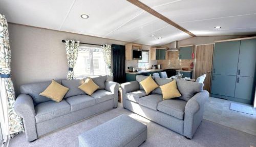 Modern Caravan 2025 with Decking in Morecambe