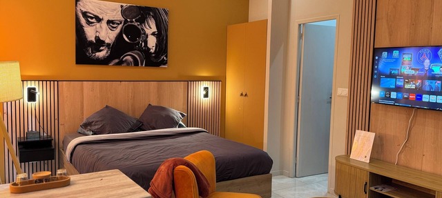 Modern, fully-equipped studio in Lyon