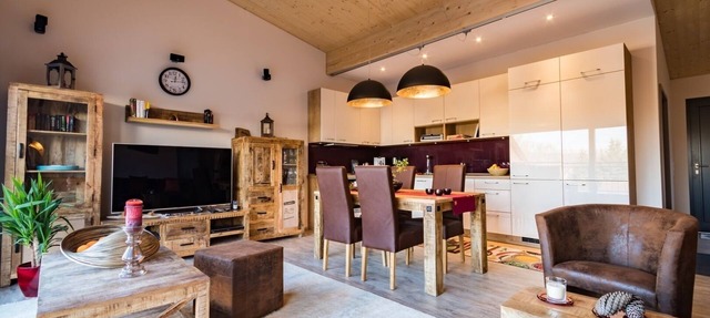 Modern penthouse (90 sqm) with two bedrooms and a large terrace in Tauberbischofsheim