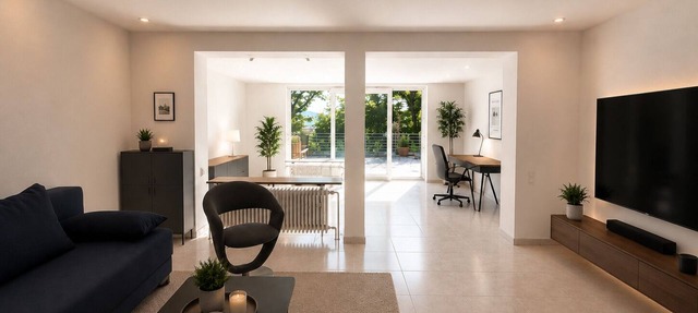 Panorama Suite with Lake Constance view and large sun terrace with 3 bedrooms in Reichenau