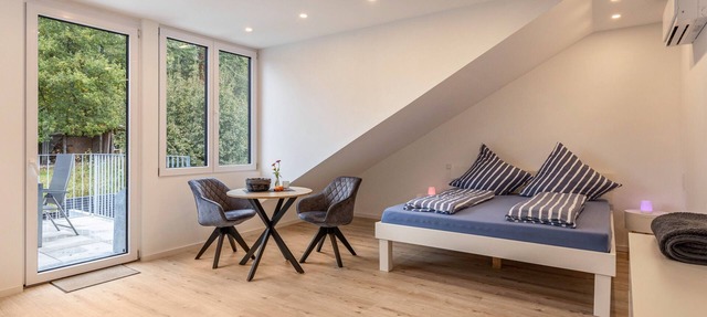 Premium Apartment "Waldblick" with Balcony, Wi-Fi and Air Conditioning in Allensbach