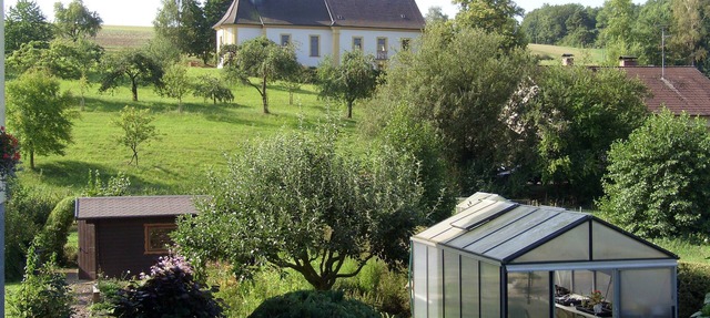 Quiet apartment with garden and views to the sanctuary in Eggenbach