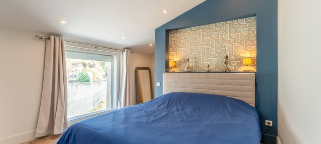 Room 'Malo' with Shared Terrace, Shared Garden and Air Conditioning in Les Angles