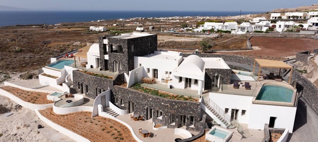 Scenic Pool Villa with Sunset & Sea View by Santo Collection, The Villas in Santorini