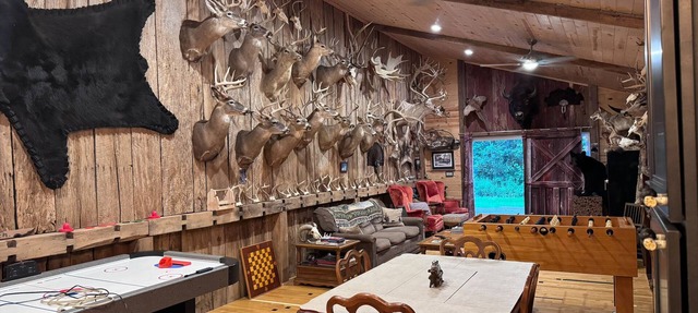 Steve’s Barn Lodge, Detroit River/Lake Erie in Flat Rock