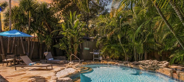 Tropical Key West Escape Private Pool | Month Long Stays | Flagler's Oasis in Key West