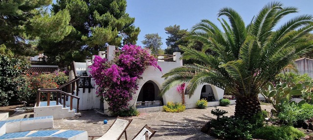Villa with garden in Lipari