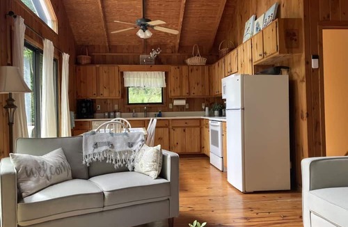 Hiawassee Cabin | Blue Bell Cottage, 2 fire pits. Arcade Game. No Cleaning On New Bookings.