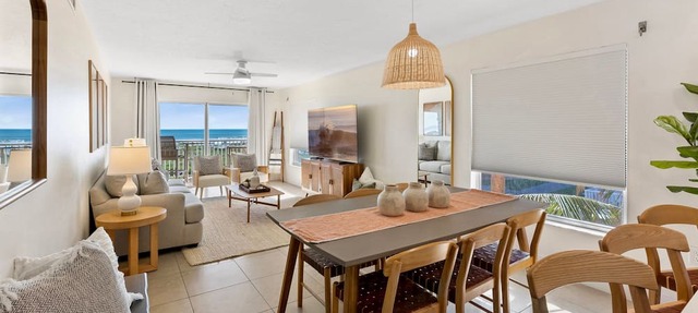 Direct Oceanfront Condo w/A+ Views - Large 3 BR w/2 Ocean Facing Balconies! in Cocoa Beach