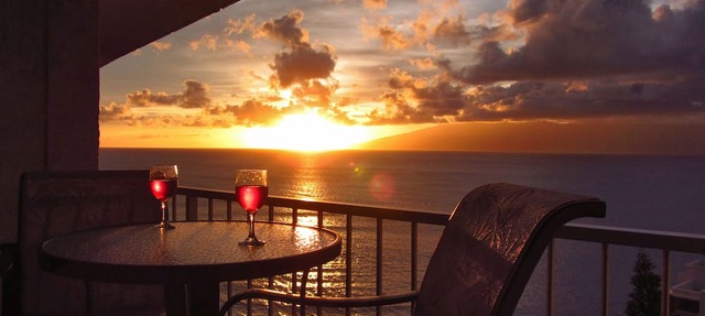 The Best Ocean View Studio Condo at the Royal Kahana Oceanfront Resort. With A/C in Kahana
