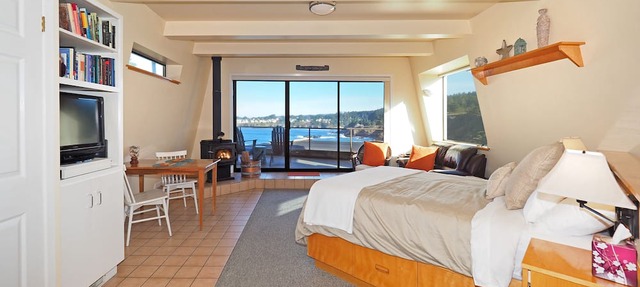 SWEEPING OCEAN VIEWS - bar none. Over 365 5 star reviews, everyone comes back. in Mendocino