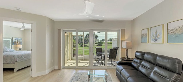 Paradise on the Green | Updated ground-floor condo, golf course view in Venice